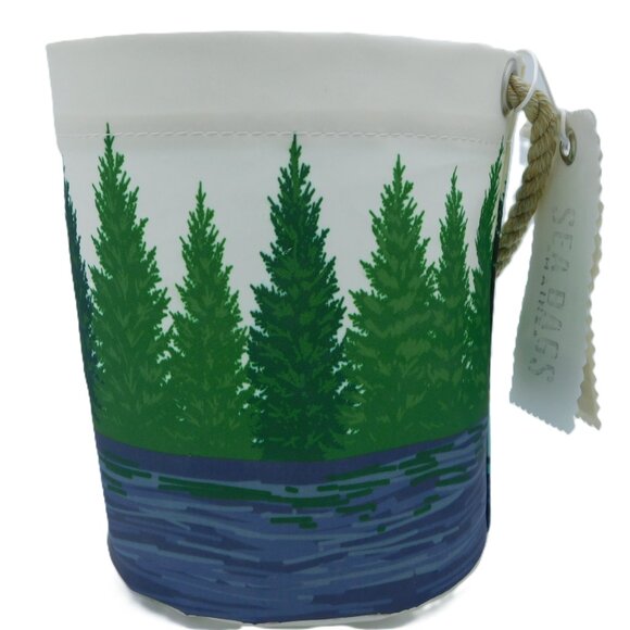 Sea Bags of Maine Retriever in Blue Canoe Bucket Bag | Preppy | NWT - Picture 4 of 12